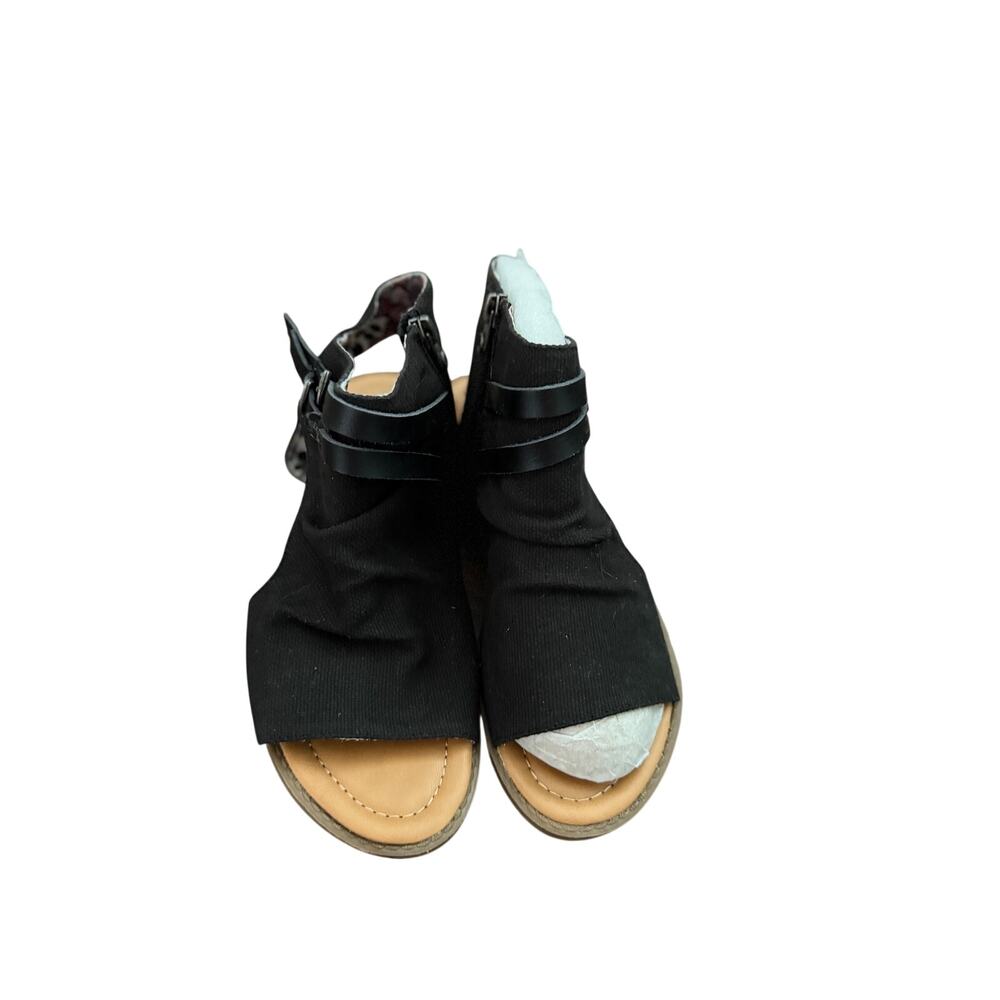 Blowfish Black Sandals Women’s Size 7 Casual Comfort Shoes